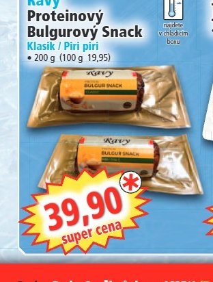 Ravy Proteinový Bulgurový Snack