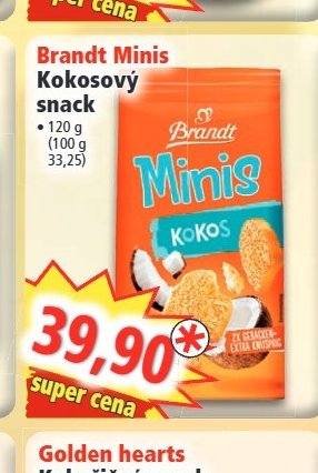 Brandt Minis Kokosový snack