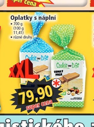 Oplatky s náplní