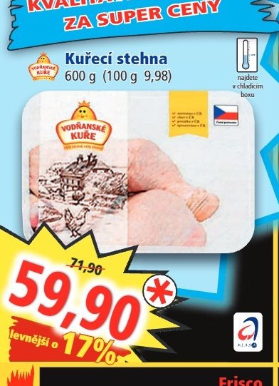 Kuřecí stehna