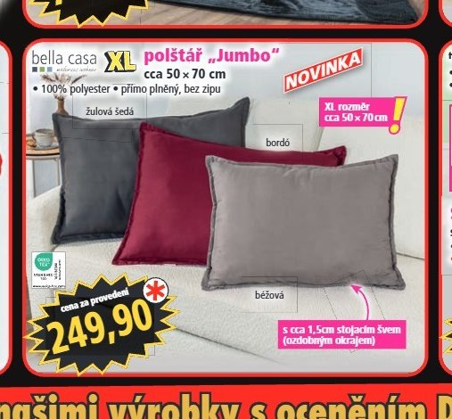 bella casa polštář Jumbo