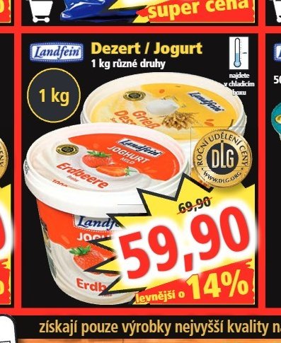 LANDFEIN Dezert / Jogurt