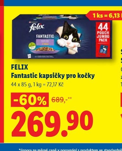 Felix Fantastic kapsičky pro kočky