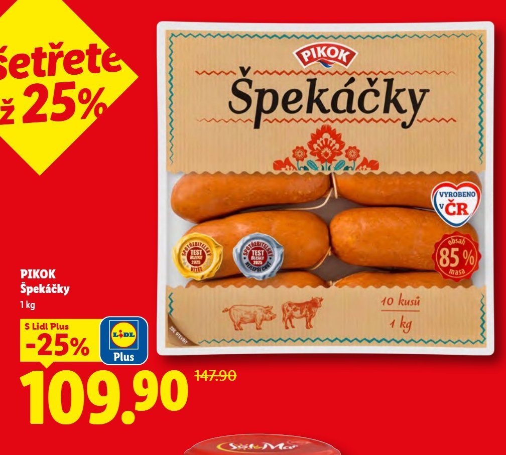 PIKOK Špekáčky 1 kg