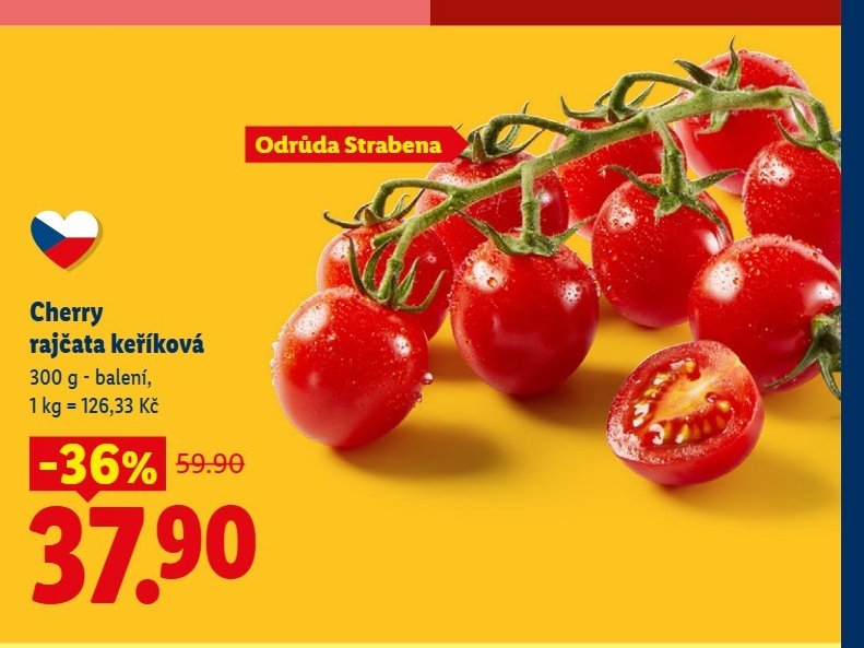 Cherry rajčata keříková