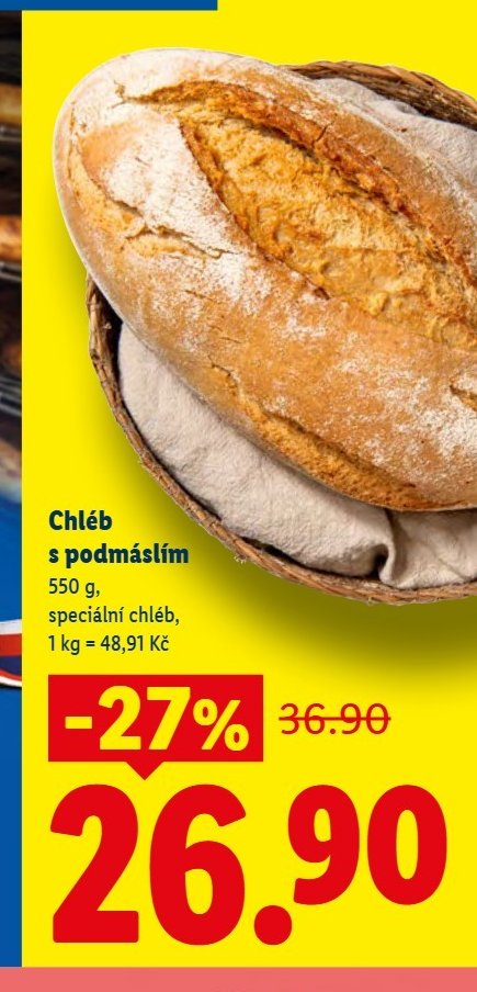 Chléb s podmáslím