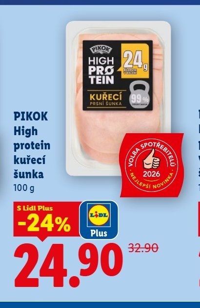 PIKOK High protein kuřecí šunka 100 g