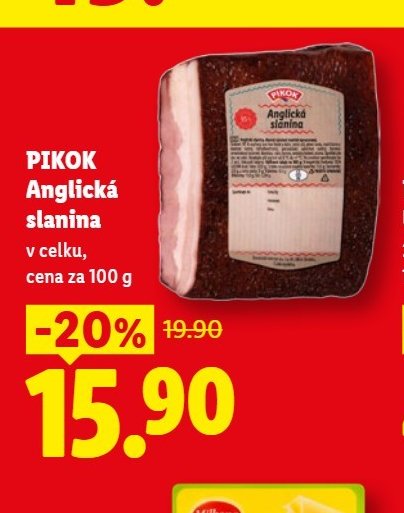 PIKOK Anglická slanina