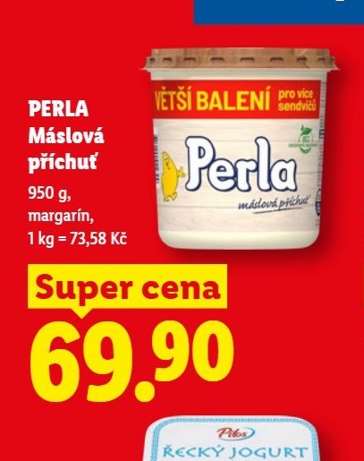 PERLA Máslová příchuť