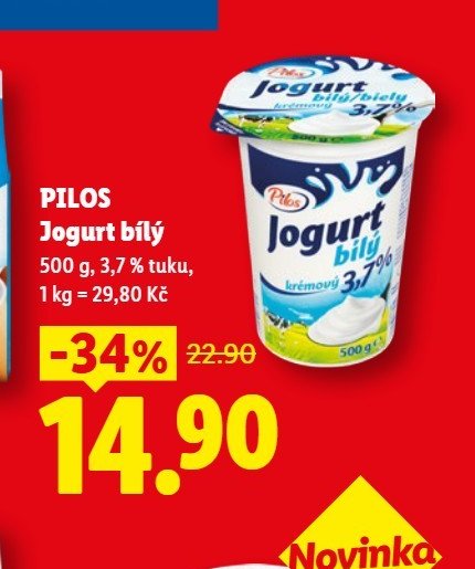 PILOS Jogurt bílý
