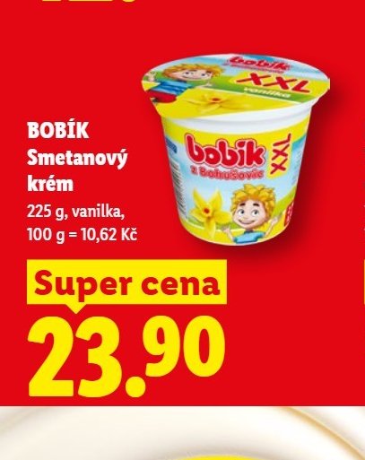 BOBÍK Smetanový krém