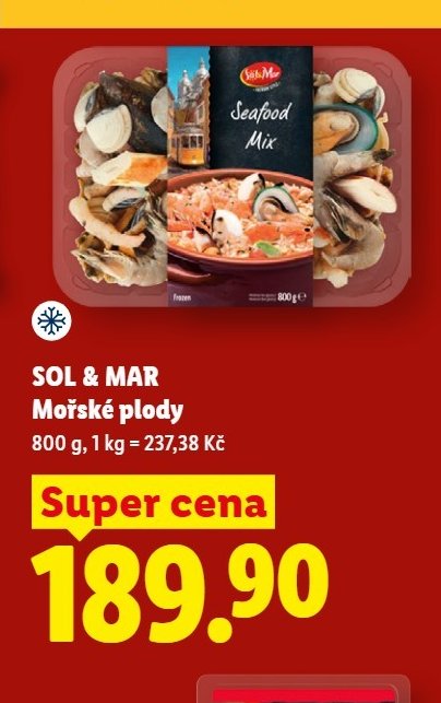 SOL & MAR Mořské plody