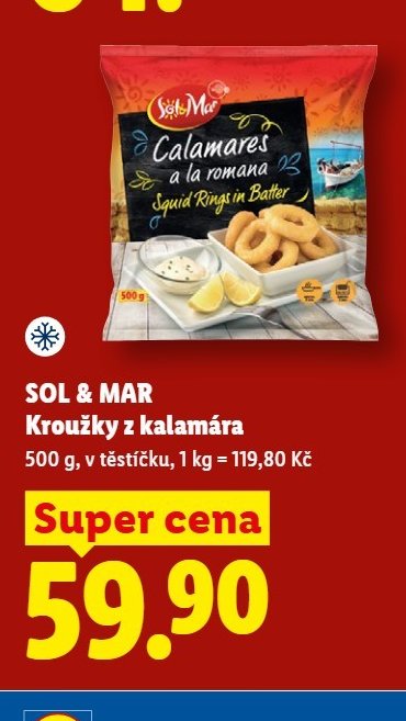 SOL & MAR Kroužky z kalamára