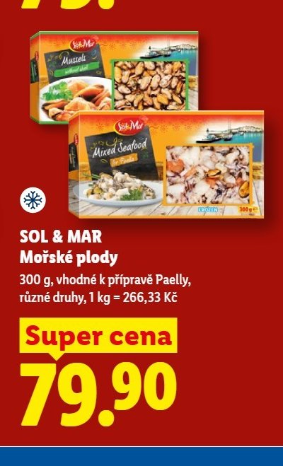 SOL & MAR Mořské plody