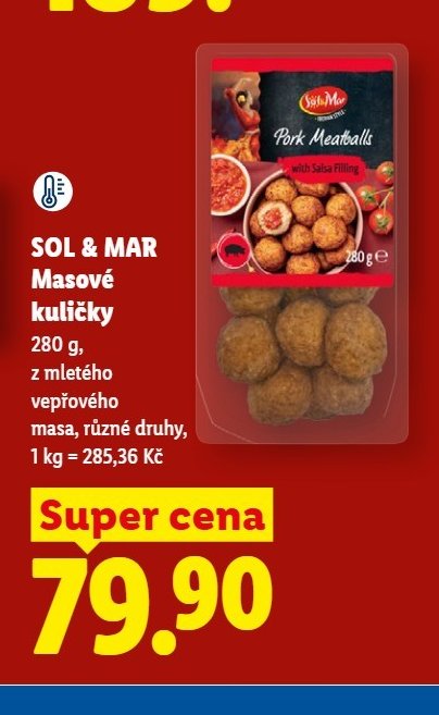 SOL & MAR Masové kuličky