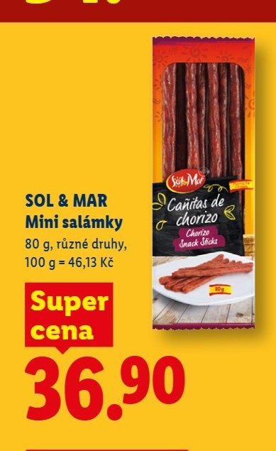 SOL & MAR Mini salámky