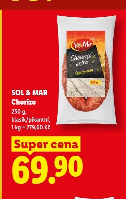 SOL & MAR Chorizo