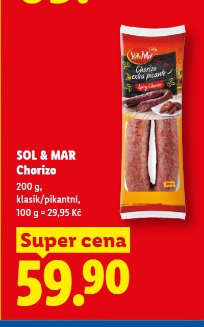 SOL & MAR Chorizo