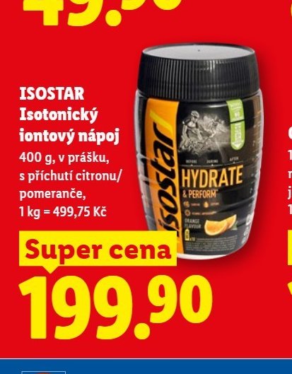 ISOSTAR Isotonický iontový nápoj