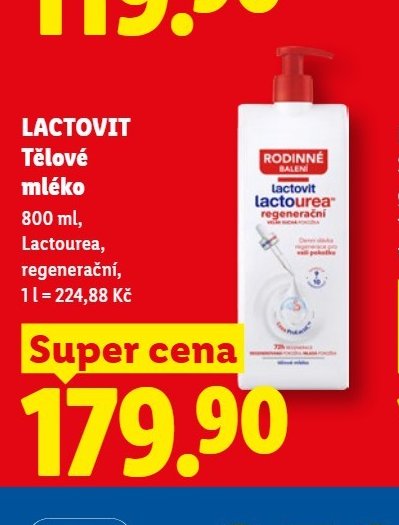 LACTOVIT Tělové mléko