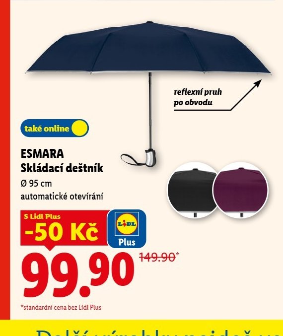 ESMARA Skládací deštník