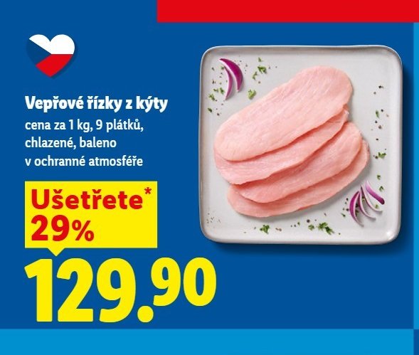Vepřové řízky z kýty
