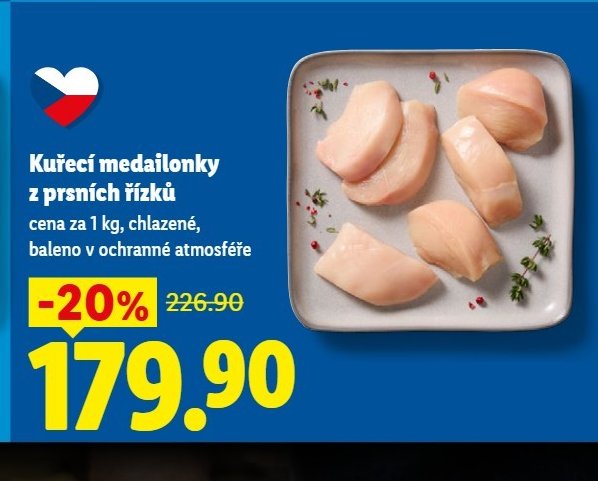 Kuřecí medailonky z prsních řízků