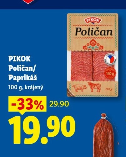 PIKOK Poličan/Paprikáš