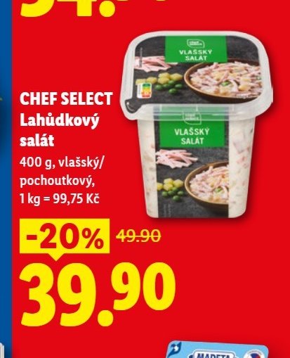 CHEF SELECT Lahůdkový salát