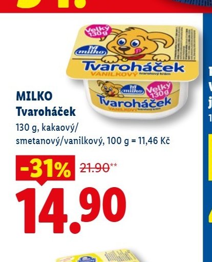 MILKO Tvaroháček