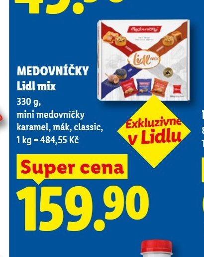 MEDOVNÍČKY Lidl mix