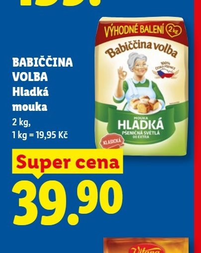 BABIČČINA VOLBA Hladká mouka