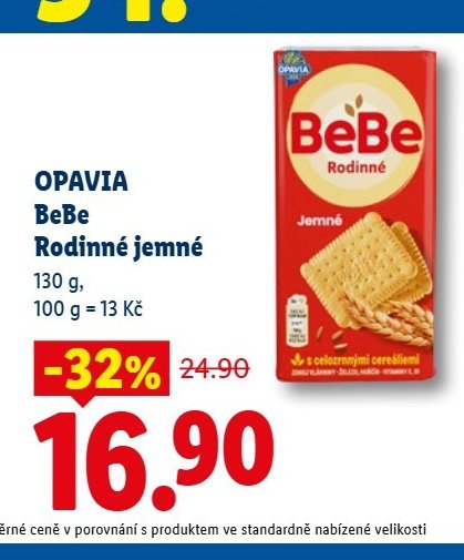 OPAVIA BeBe Rodinné jemné