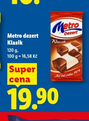 Metro dezert Klasik