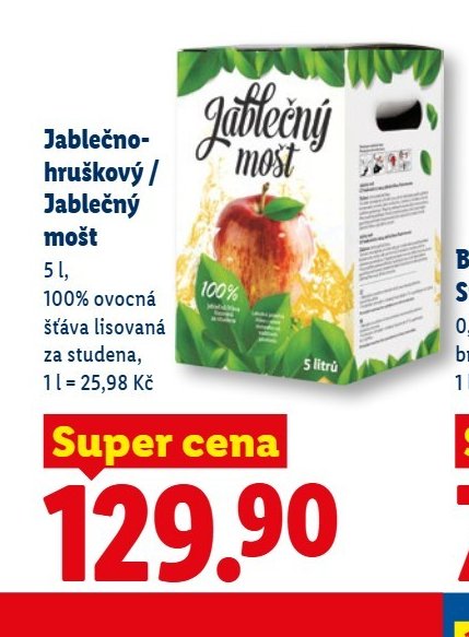 Jablečno-hruškový / Jablečný mošt