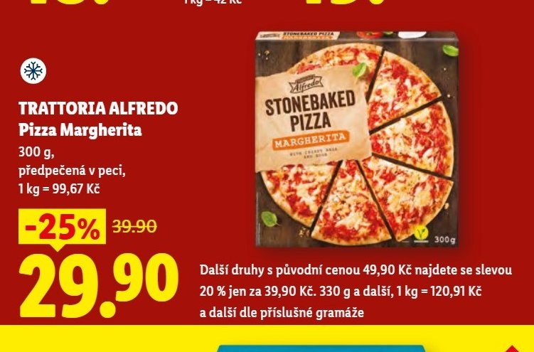 TRATTORIA ALFREDO Pizza Margherita