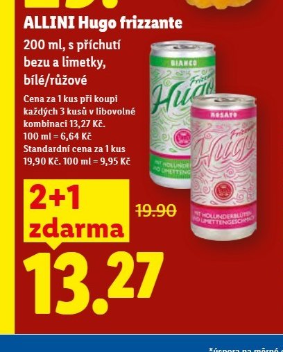 Allini Hugo frizzante