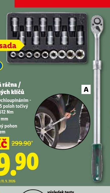 PARKSIDE Teleskopická ráčna / sada nástrčných klíčů