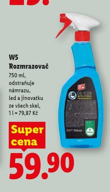 W5 Rozmrazovač