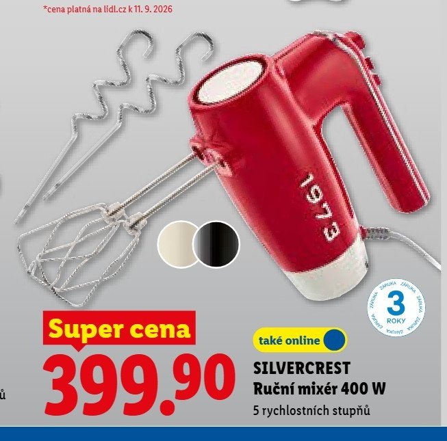 SILVERCREST Ruční mixér 400 W