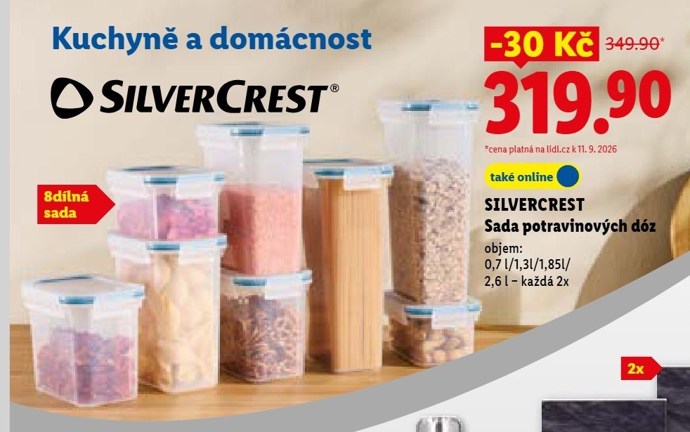 SILVERCREST Sada potravinových dóz
