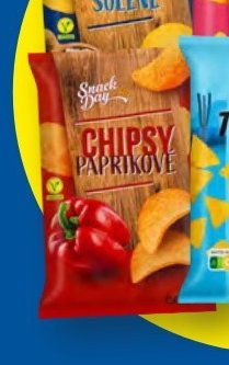 Snack Day Chipsy Paprikové