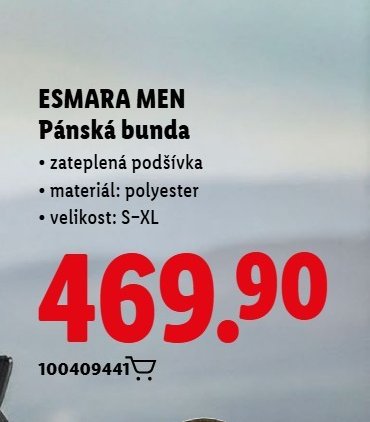 ESMARA MEN Pánská bunda