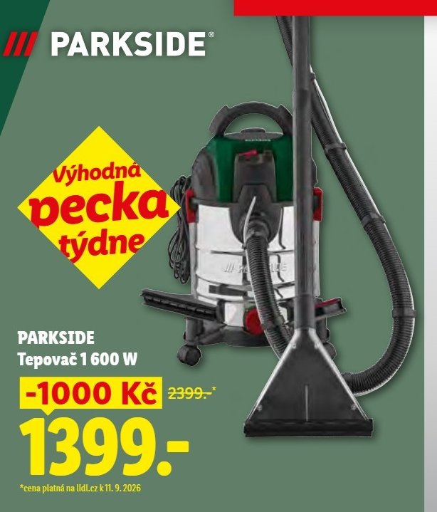 PARKSIDE Tepovač 1 600 W