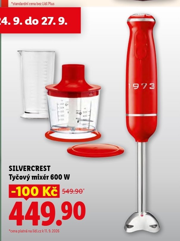 SILVERCREST Tyčový mixér 600 W