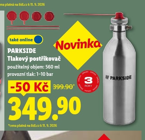 PARKSIDE Tlakový postřikovač