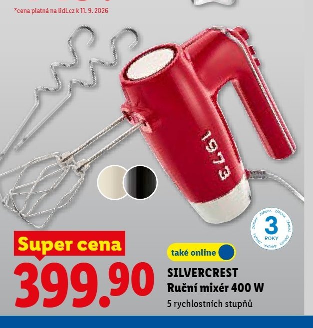SILVERCREST Ruční mixér 400 W