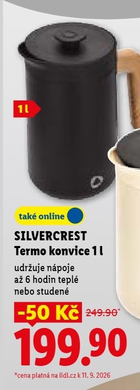 SILVERCREST Termo konvice 1 l