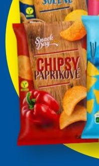 Snack Day Chipsy Paprikové