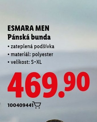 ESMARA MEN Pánská bunda